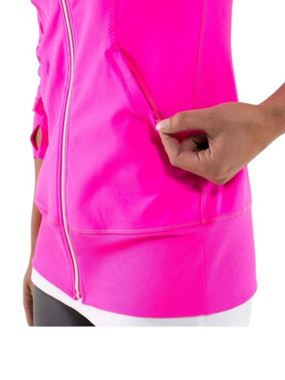 Lululemon Contempo Jacket In Raspberry Glo Light - Picture 3 of 10